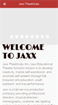 Mobile Screenshot of jaxxtheatricals.org